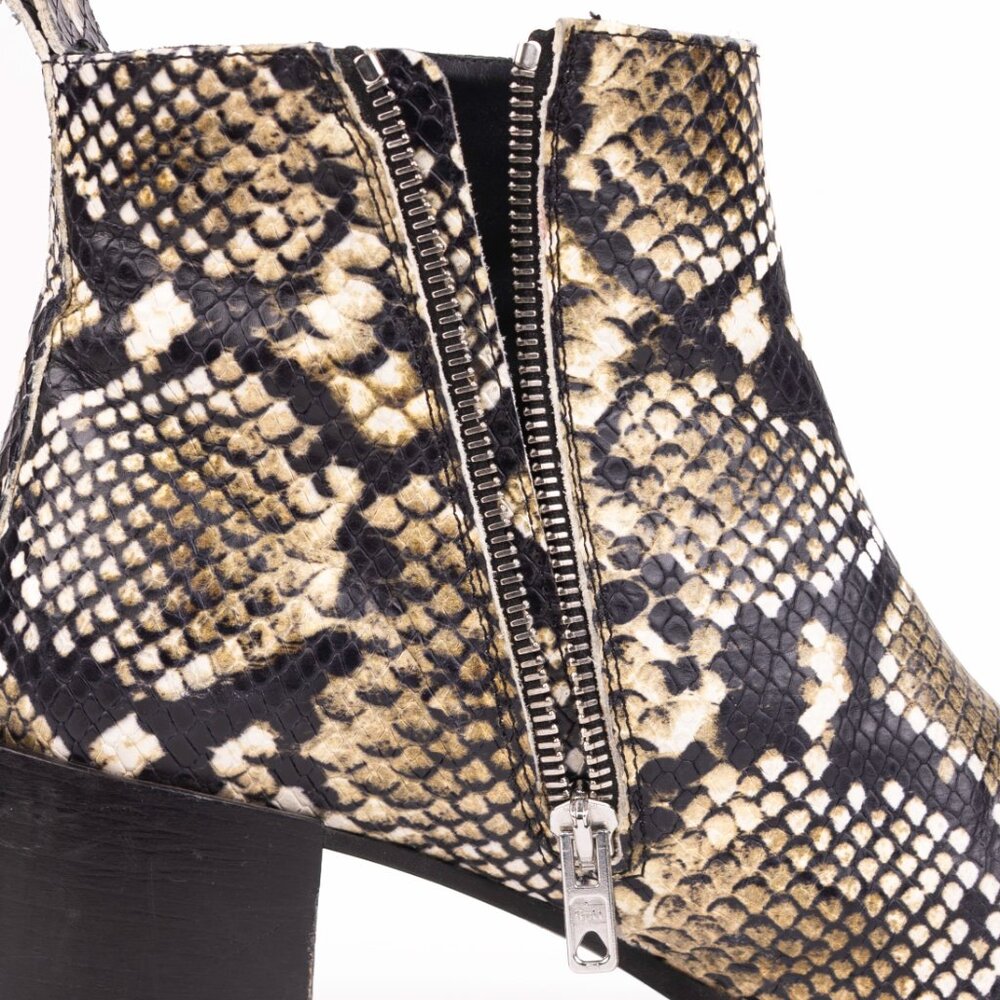 Everlane The Boss Boot Python Snakeskin Embossed … - image 8